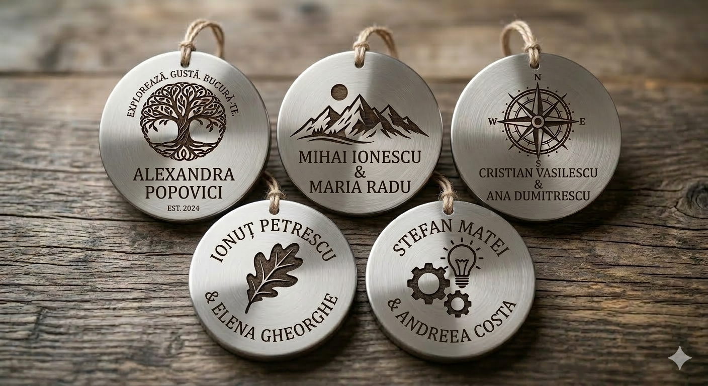 Gravură laser CO2 — semnalistică și decor interior