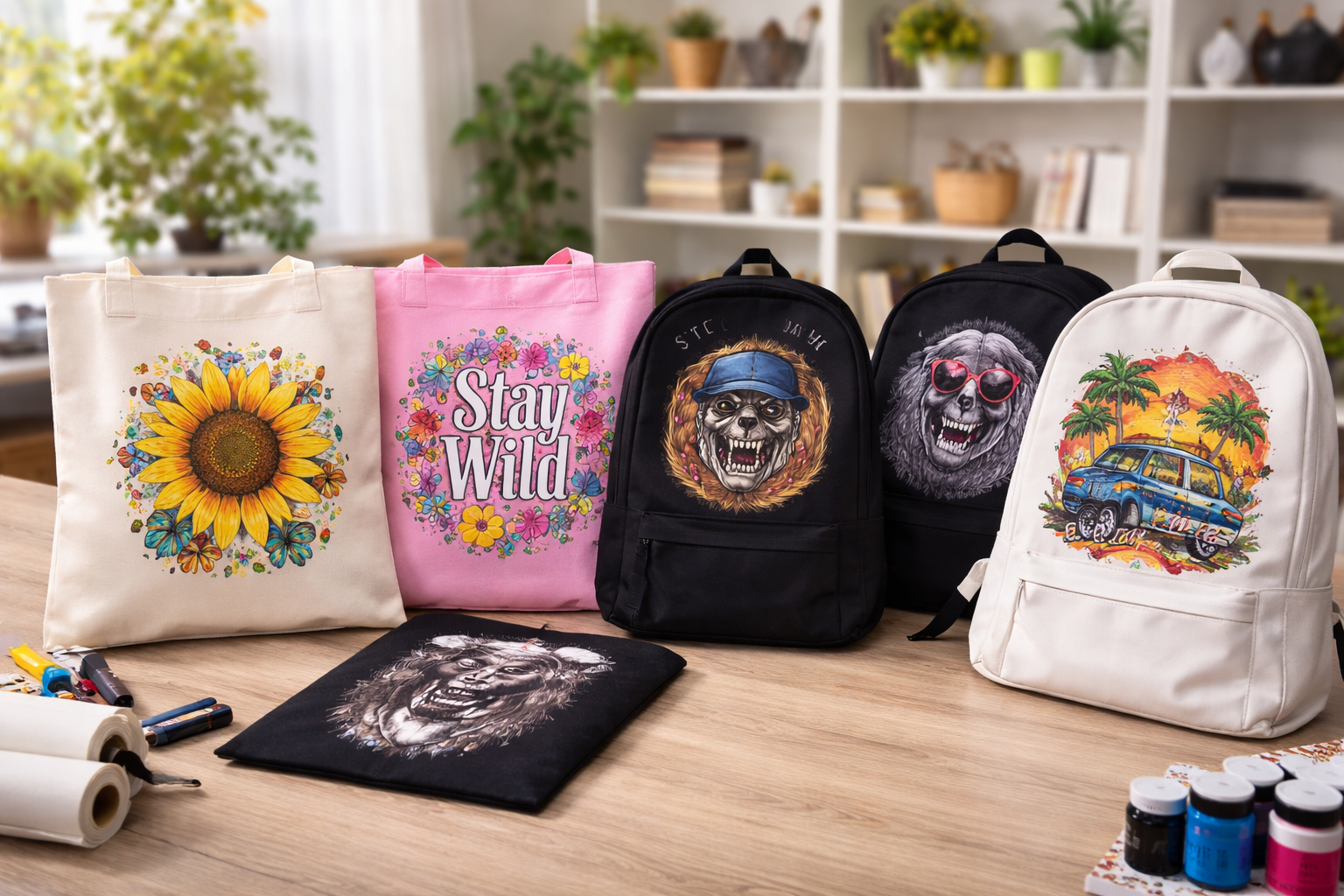 Imprimantă DTF textile — producție în serie personalizată