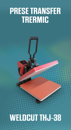 Presa de transfer termic WELDCUT THJ-38