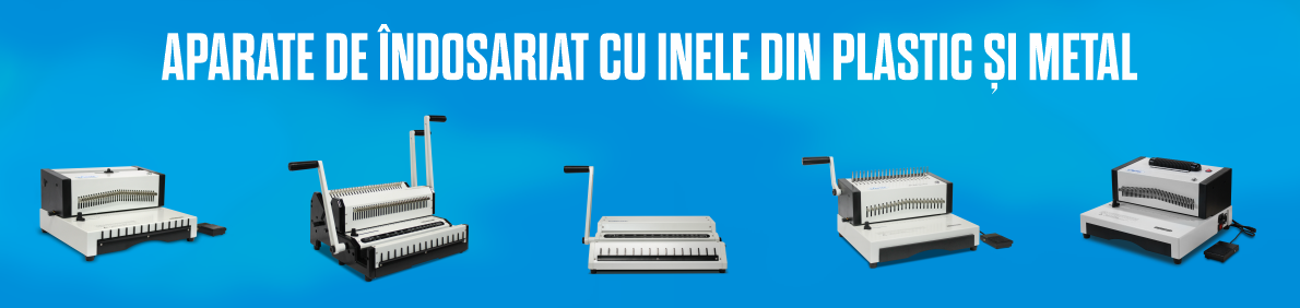 Aparate de indosariat documente cu inele din plastic si metal