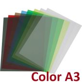 Coperti PVC transparent color - A3 Coperti PVC transparent color - A3