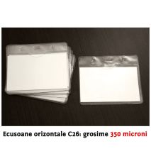 Ecusoane orizontale/verticale din PVC, grosime 350 microni
