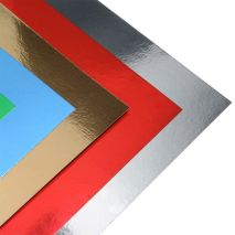 Folie de laminat metalizata A4 -  diverse culori