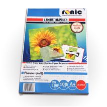 Folie de laminat lucioasa tip plic A4 - RONIC - 60 MICRONI