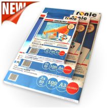 Folie de laminat lucioasa tip plic A4 - RONIC - 60 MICRONI