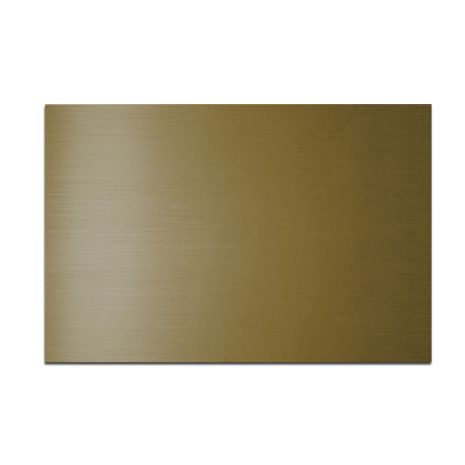 Placa din plastic ABS - 12, culoare AURIU MAT