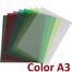 Coperti PVC transparent color - A3